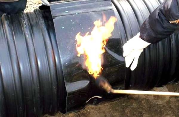 塑質管道熱收縮套(帶)連接介紹